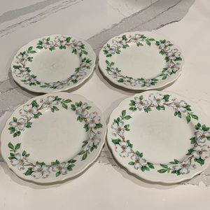 COPY - Syracuse china dogwood made in USA plates